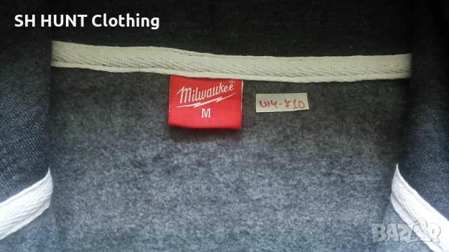 Milwaukee Work Sweatshirt размер M / L работен суичър W4-710, снимка 10 - Суичъри - 52878624