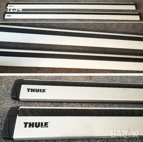 Алуминиеви напречни греди THULE рейки WING BAR Evo 135 (140) cm рейлинги, снимка 2 - Аксесоари и консумативи - 49875910