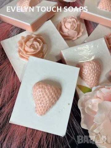  Ръчно изработен сапун, с козе мляко с аромат на шоколад и ванилия, снимка 8 - Козметика за тяло - 51160595