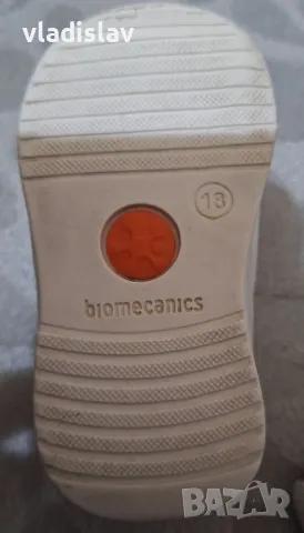 Обувки за Прохождане Biomecanics номер 18 почти не са носени нямат и 2 км :), снимка 2 - Бебешки обувки - 49548816
