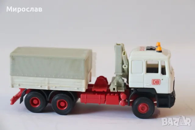 KIBRI H0 1/87 MAN АВТОКРАН КАМИОН МОДЕЛ КОЛИЧКА, снимка 4 - Колекции - 50009244