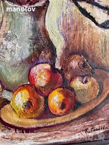 Картина Кина Гошева Масло Платно, снимка 3 - Картини - 50289720