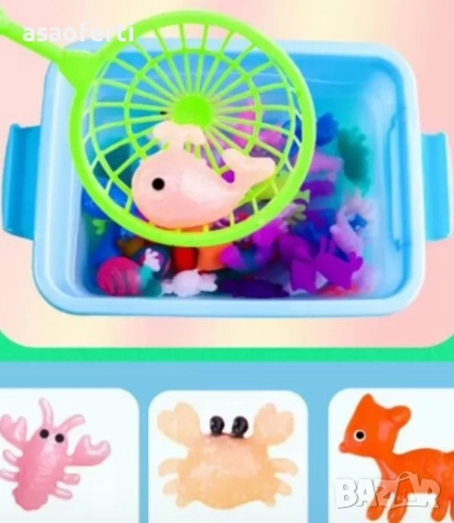 🎨 Творчески Комплект „Вълшебен 3D Гел Желе“ – Направи си Сам Морски Животни, снимка 2 - Образователни игри - 52556668