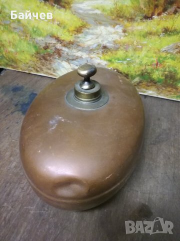 Rein kupfer spezial немска армия охладител маркиран старинен, снимка 5 - Антикварни и старинни предмети - 35417487