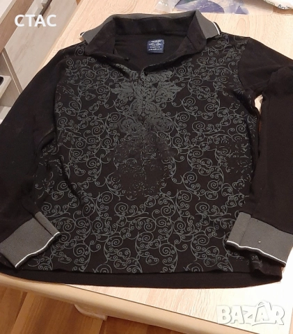 Нова оригинална и ефектна блузаZARA/хубави черно-бели нюанси/, снимка 9 - Блузи - 49469012