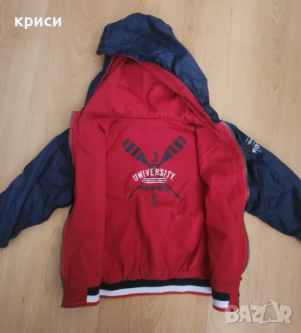 Детско яке с две лица  12-18 месеца, снимка 2 - Детски якета и елеци - 47345954