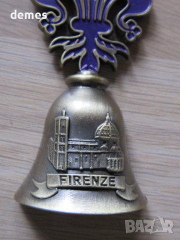 3D Метален магнит-камбанка от Флоренция, Италия-2