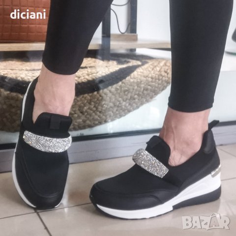 Дамски обувки H-13 black, снимка 2 - Дамски ежедневни обувки - 40655106
