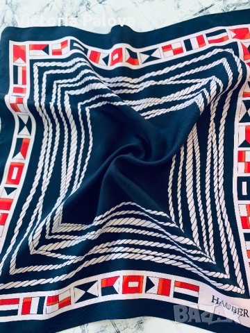 Шал HAUBER Германия,52см/52см, снимка 2 - Шалове - 33205509