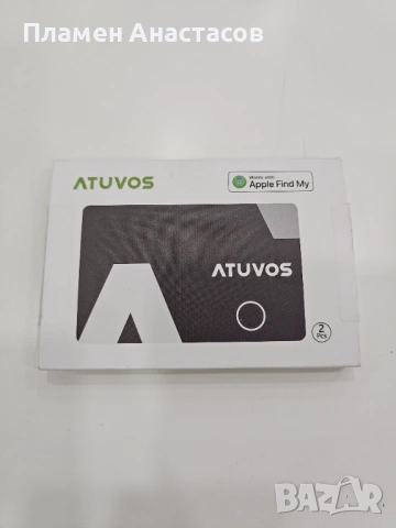 ATUVOS Bluetooth Tracker Slim – ултратънка смарт карта за проследяване, 2 броя, снимка 9 - Друга електроника - 53281275