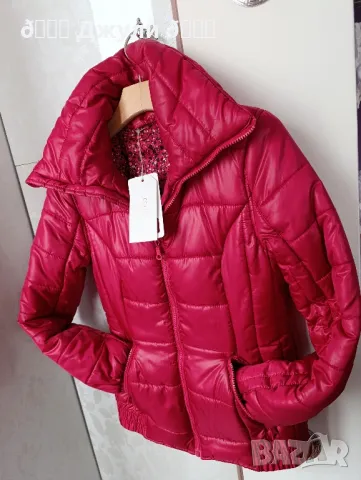 Топло дамско яке с пълнеж от гъши пух, снимка 2 - Якета - 49165862