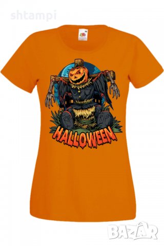 Дамска тениска Halloween 02,Halloween,Хелоуин,Празник,Забавление,Изненада,Обичаи,, снимка 8 - Тениски - 38144892