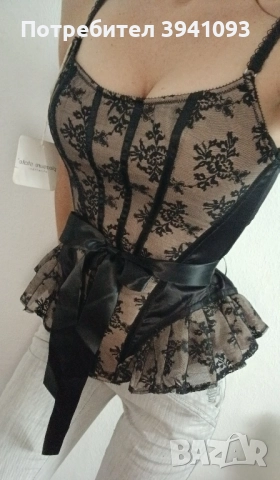 Луксозен Корсет Бюстие Топ