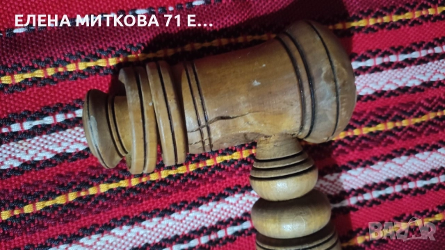 2 стари дървени лули ръчна изработка, снимка 12 - Антикварни и старинни предмети - 52795607