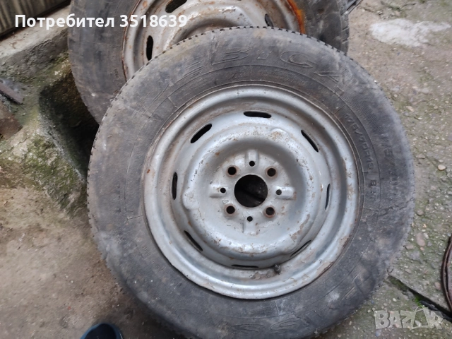 Джанти с гуми за Жигула/Лада, снимка 3 - Гуми и джанти - 51655029