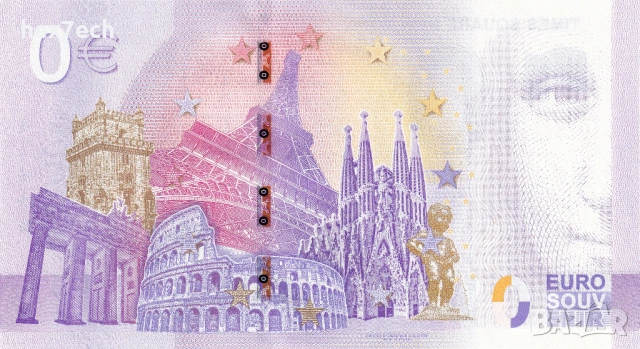 ❤️ ⭐ САЩ 2022 0 евро Times Square New York UNC нова ⭐ ❤️, снимка 3 - Нумизматика и бонистика - 53019005