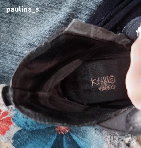 Ортопедични маркови боти от естествена кожа "Khrio" / номер 40, снимка 8 - Дамски боти - 43741465