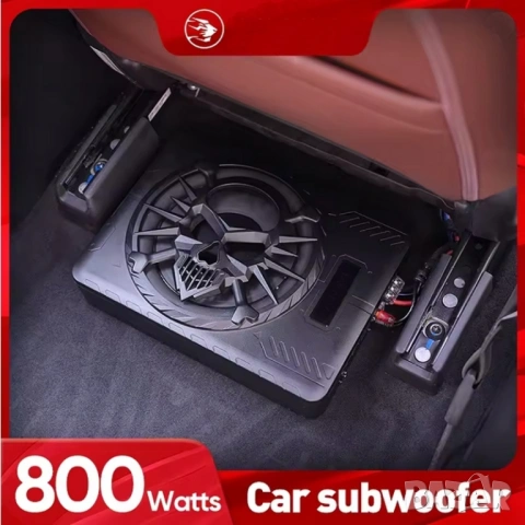 Компактен 10” автомобилен 800W(peak) активен субуфер, снимка 5 - Аксесоари и консумативи - 53449047