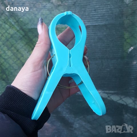 2093 Комплект големи щипки за плажна кърпа за шезлонг, олекотени завивки, снимка 7 - Къмпинг мебели - 32650814