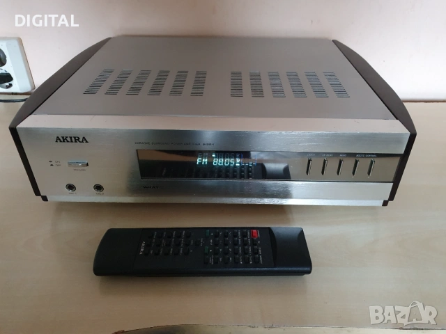 Усилвател ресийвър AKIRA, снимка 2 - Ресийвъри, усилватели, смесителни пултове - 53233236