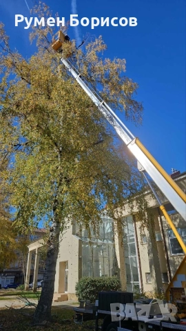 Вишки/Наем на автовишки 27м. и 21м., снимка 16 - Индустриална техника - 45367468