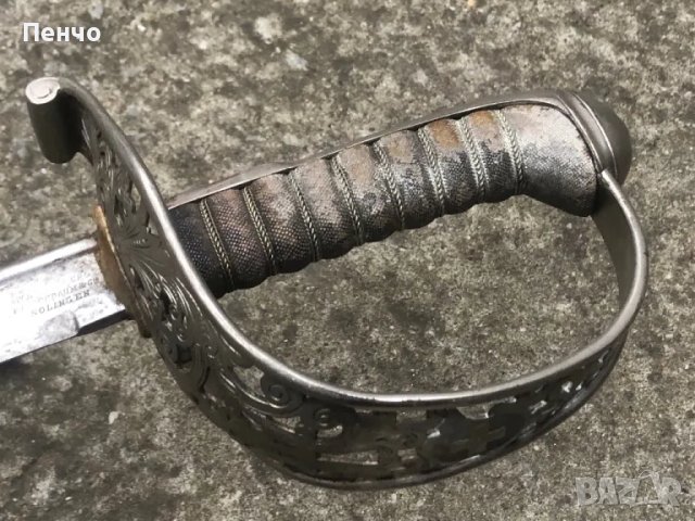 стара бойна сабя "WEYERSBERG - SOLINGEN", снимка 12 - Антикварни и старинни предмети - 48422557