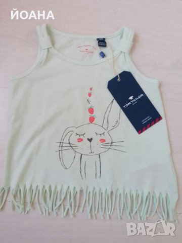 Потниче за момиче Tom Tailor🍓, снимка 2 - Бебешки блузки - 33532357