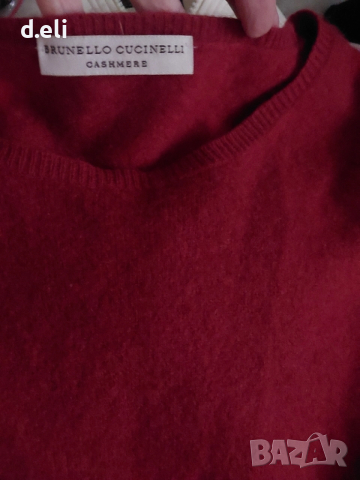 Brunello cucinelli Original Size M 100% Кашмир Уникален пуловер 