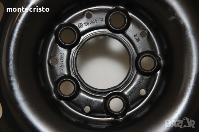 Резервна гума Mercedes A-Class W168 (1998-2004г.) 66.6 5x112, снимка 6 - Гуми и джанти - 43002843