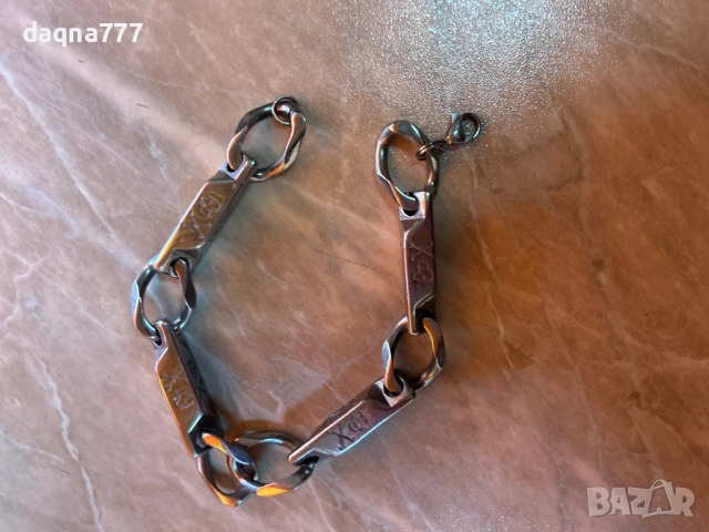 Масивна гривна неръждаема стомана, снимка 11 - Гривни - 52747838