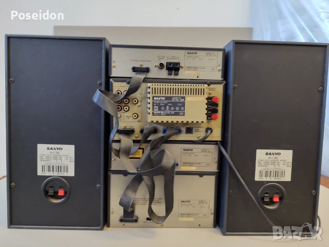 Sanyo DC-T55 Аудио Система, снимка 3 - Аудиосистеми - 51031147
