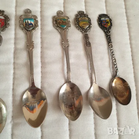 Сувенирни посребрени лъжички, снимка 3 - Колекции - 49877056