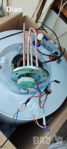 Вертикален бойлер TESY 100л., снимка 6 - Бойлери - 50194307