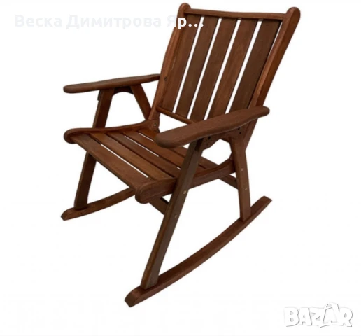 Люлеещ се стол, Muhler Meranti, снимка 5 - Столове - 50463699