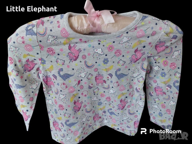 Блузка с дълъг ръкав за 2-3 год мом мистични магични същества,Англия/нова