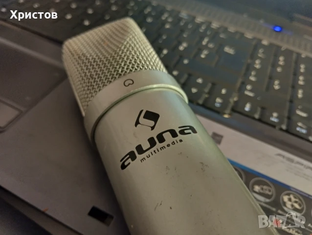 AUNA USB CONDENSER MIC, снимка 2 - Микрофони - 50447279