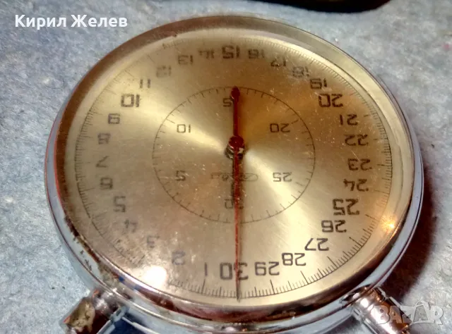 СЛАВА 20 КАМНЕЙ СДЕЛАНО в СССР Стар ГОЛЯМ ПРОФЕСИОНАЛЕН РУСКИ СПОРТЕН ХРОНОМЕТЪР РЯДЪК МОДЕЛ 11313, снимка 15 - Антикварни и старинни предмети - 48288558