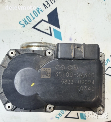 35100-2B340 дросел клапа от Hyundai Kona 1.6 T-GDI, двигател G4FJ, ск. кутия DQ21, 177 кс., 2021 г., снимка 6 - Части - 52887124