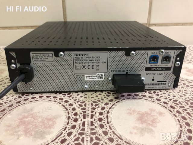 Sony TA-SA300WR 2 Channel Surround Amplifier, снимка 2 - Плейъри, домашно кино, прожектори - 40453255
