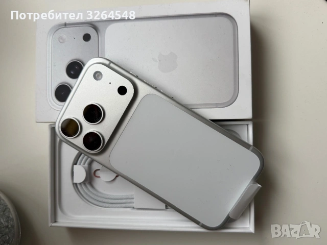 iPhone 17 pro 512 GB silver, снимка 3 - Apple iPhone - 53218311