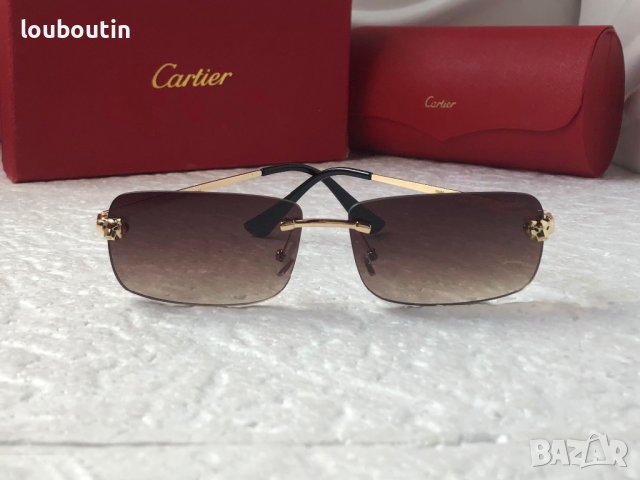 Cartier слънчеви очила унисекс дамски мъжки очила, снимка 2 - Слънчеви и диоптрични очила - 38976688
