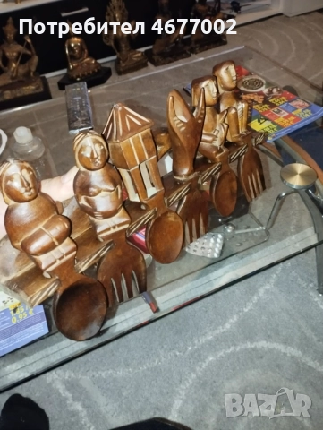 Красив комплект, снимка 3 - Антикварни и старинни предмети - 52858991