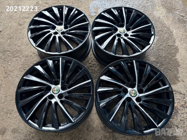 4 броя алуминиеви джанти за Alfa Romeo 147,156  17, снимка 2 - Гуми и джанти - 53210823