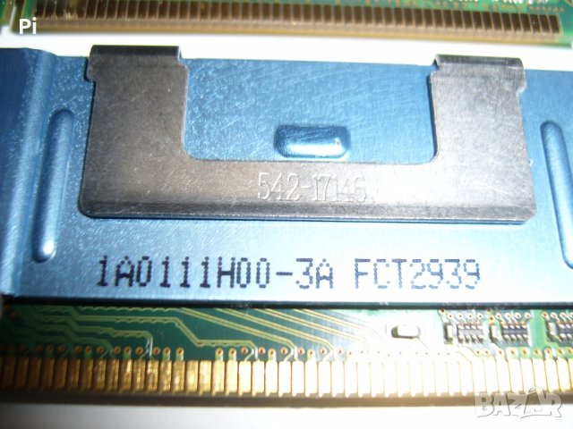 Сървърна памет 2gb Micron DDR2-667mhz ECC, PC2-5300, Ram 24бр., снимка 3 - RAM памет - 12022207