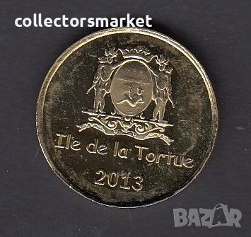 1 ескалин 2013, Тортуга, снимка 2 - Нумизматика и бонистика - 38718408