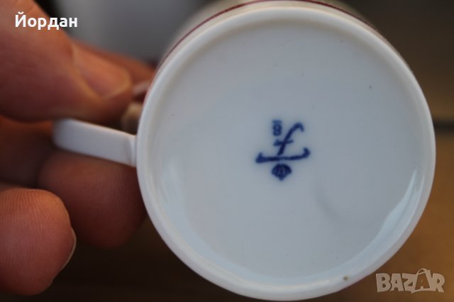 Немски чаши за кафе, снимка 3 - Антикварни и старинни предмети - 43836992