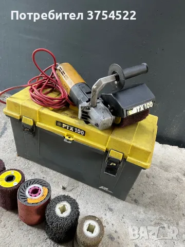 POLY-PTX 100 - Машина за линейно шлифоване, снимка 9 - Други инструменти - 50222416