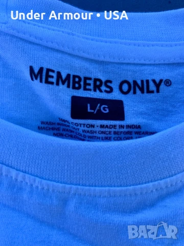 Members Only , снимка 3 - Тениски - 50616361