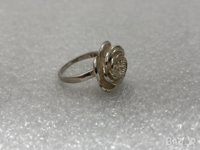 Дамски Сребърен Пръстен (проба 925)- 7,67 грама, снимка 5 - Пръстени - 53511216