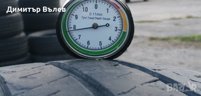 Гуми 225 75 16 C Ц бусови гуми Мишелин Michelin 
4 броя
Нов внос. Не са нови. 
Гаранция, снимка 3 - Гуми и джанти - 44906555